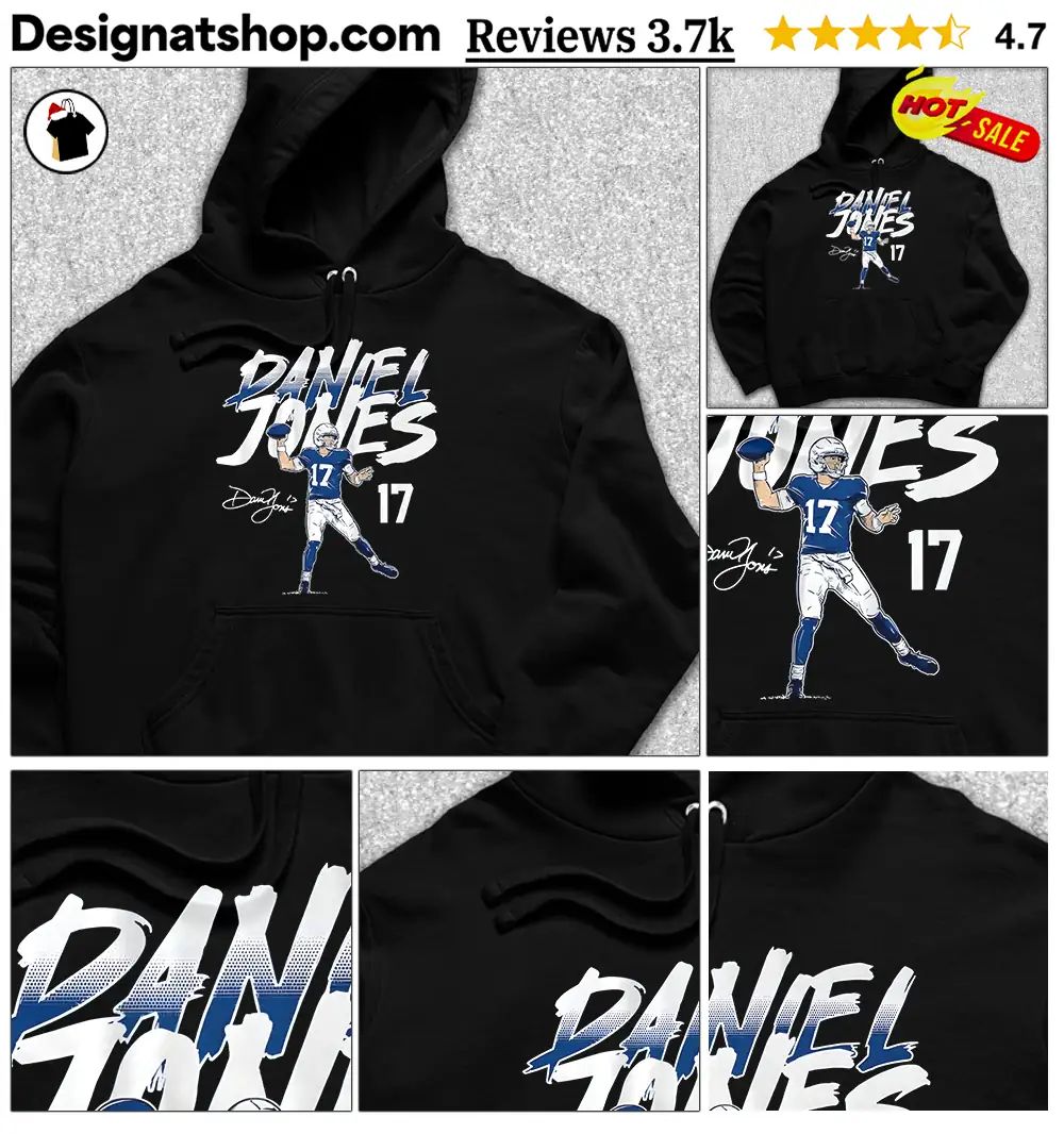 Daniel Jones Name Number Pose Indiana Football shirt
