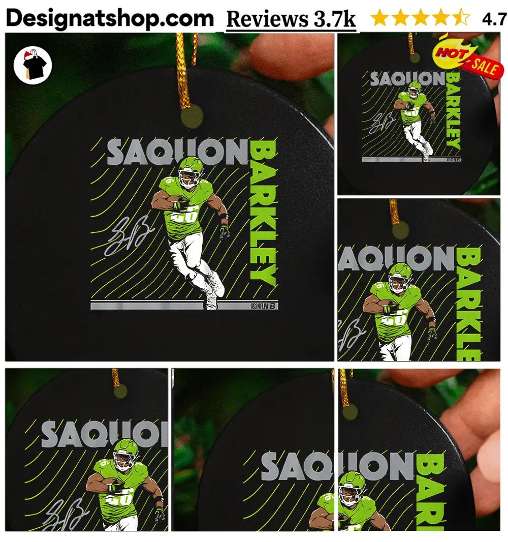Saquon Barkley Neon Nights Philadelphia signature shirt