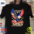 America’s 250th Anniversary 1776-2026 Usa Flag 4th Of July Independence Day Shirt