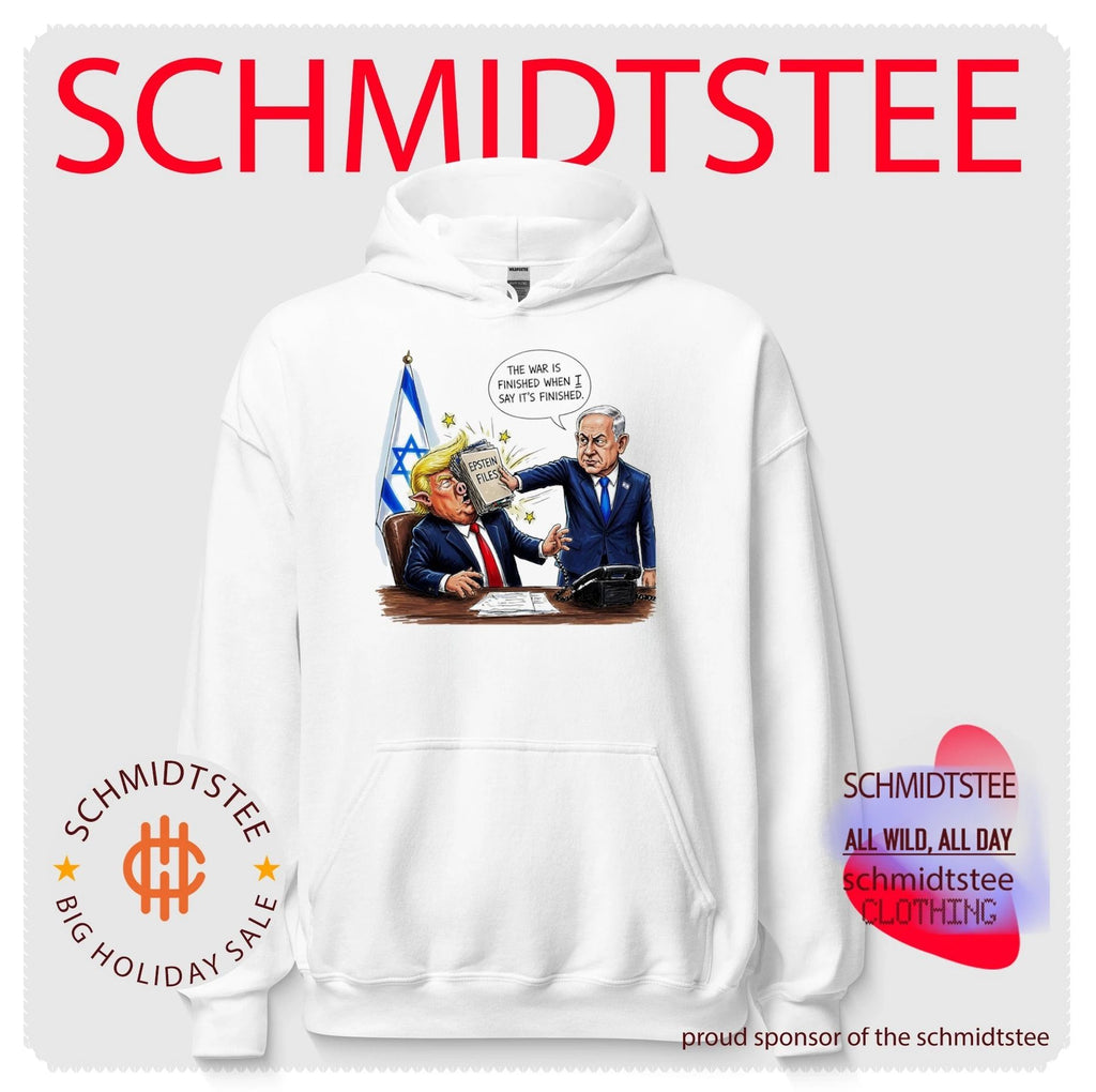 Phone call between Benjamin Netanyahu and Donald Trump satirical shirt