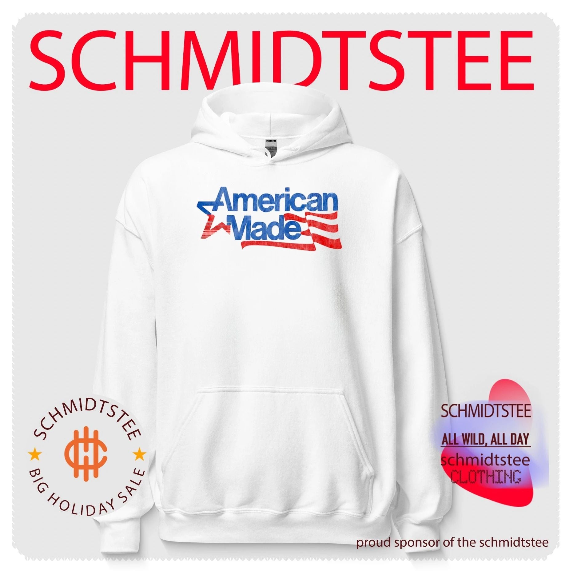 American made American flag shirt