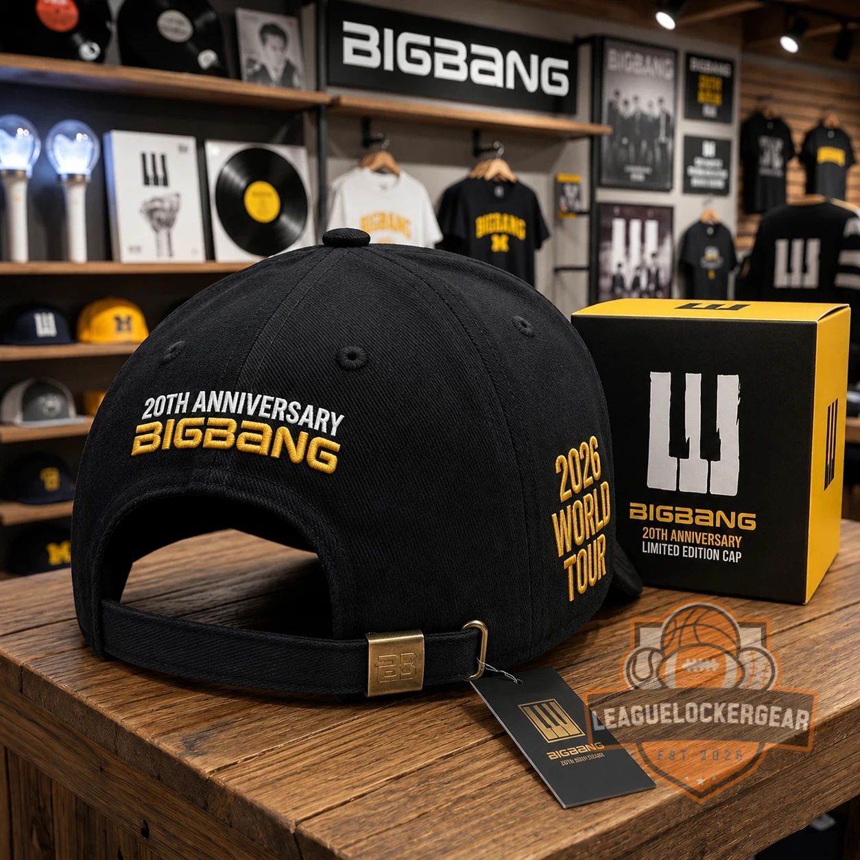 BIGBANG 20th Anniversary 2026 World Tour Signed Cap