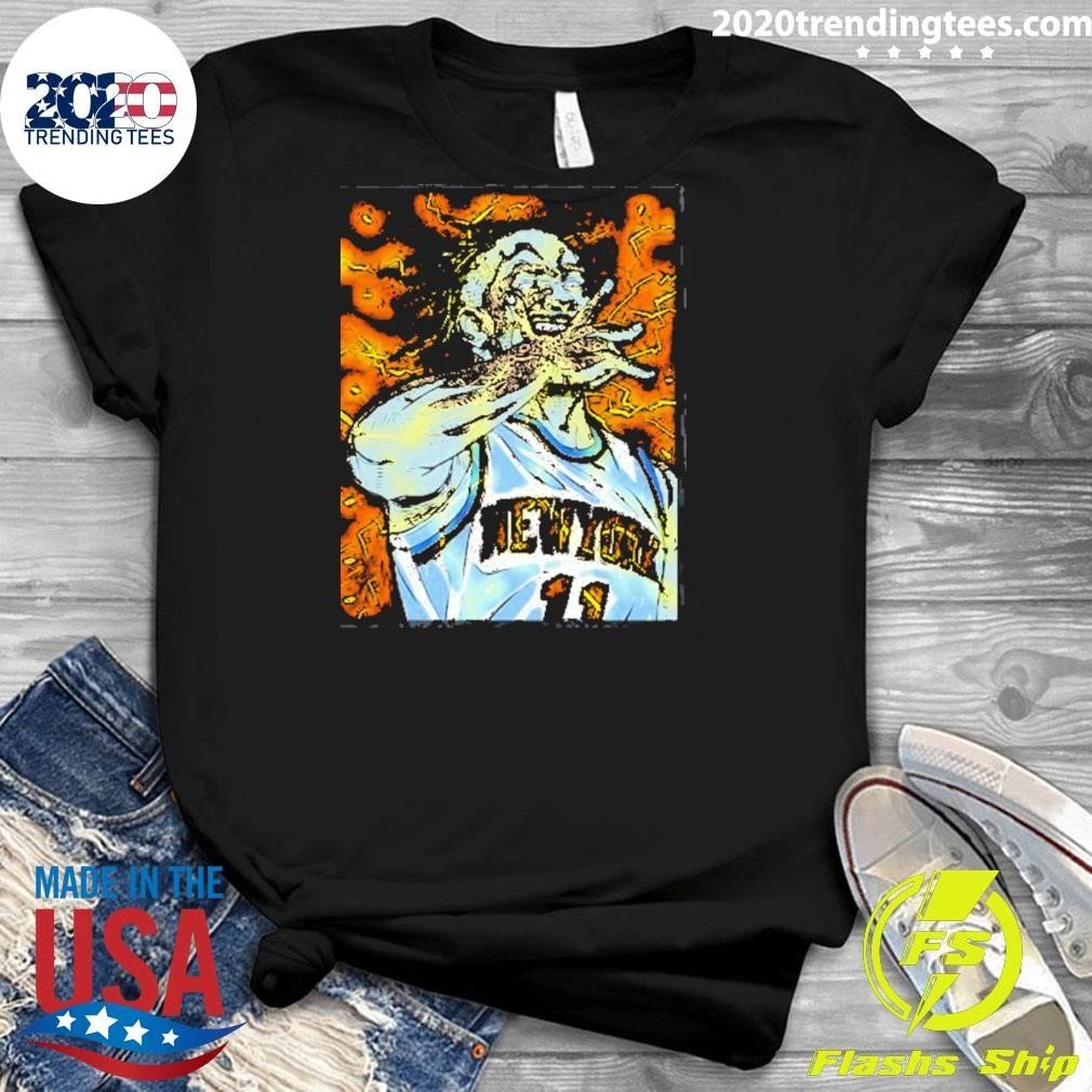 Jalen Brunson Explosive Energy Anime Finals Shirt