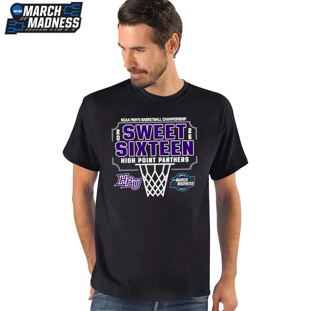 High Point Panthers 2026 NCAA Men’s Basketball Tournament March Madness Sweet Sixteen T-Shirt
