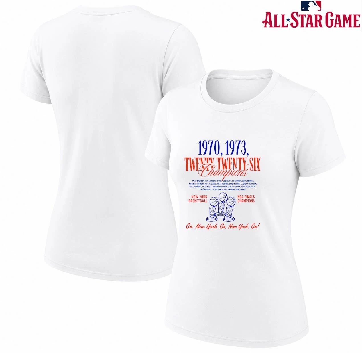 2026 Knicks NBA Finals Champions Fan Celebration Shirt