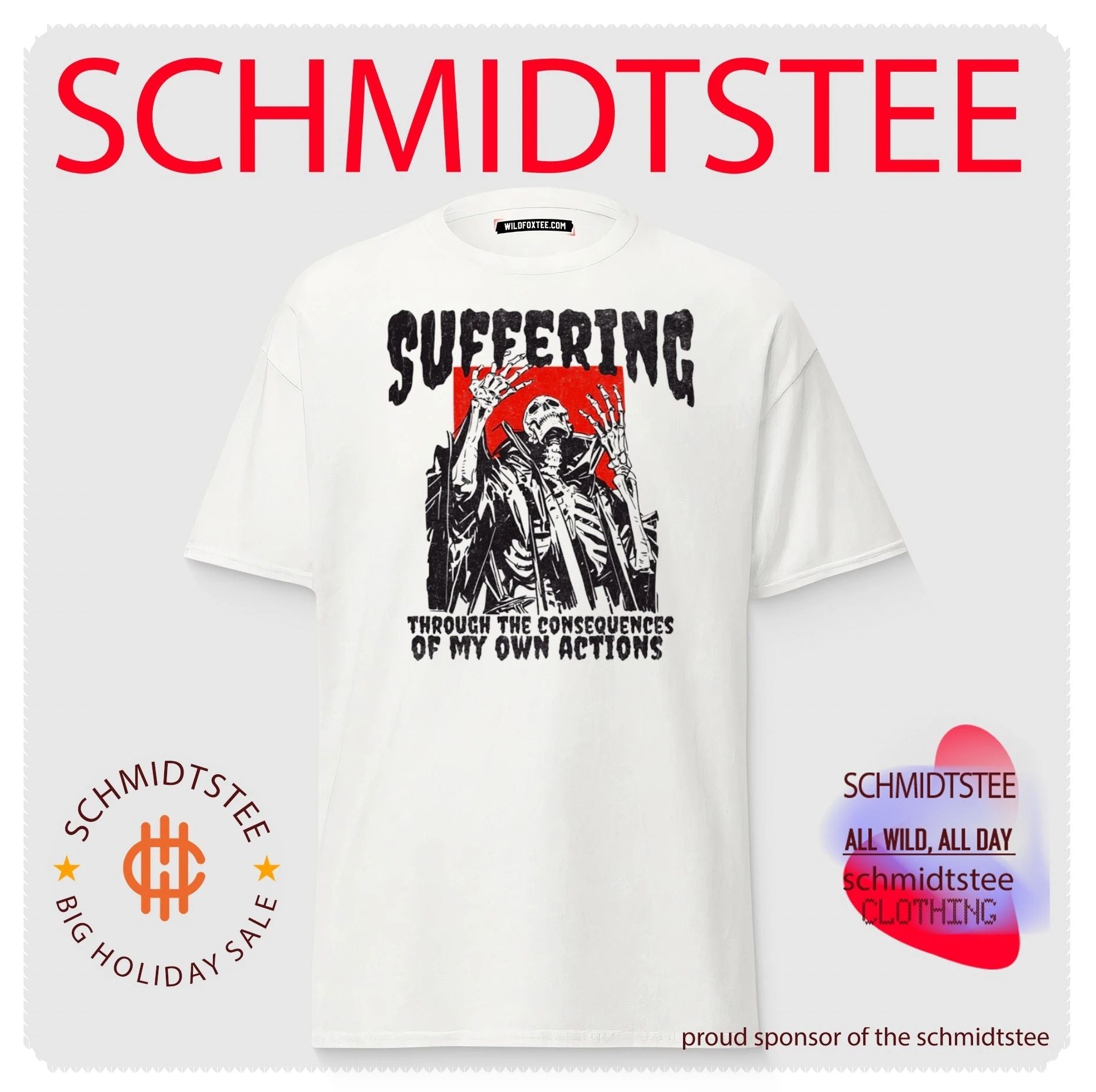 Suffering Through the Consequences of My Own Actions shirt