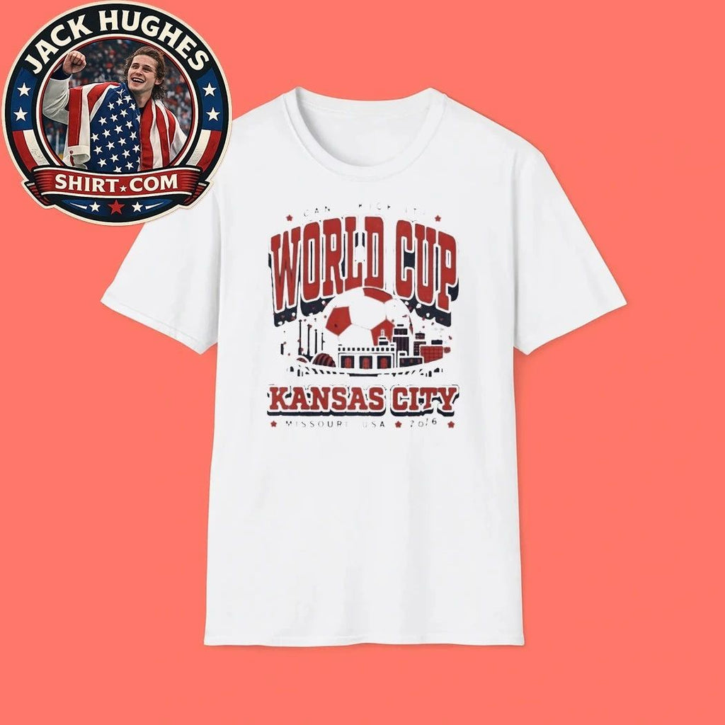 Can I Kick It World Cup 2026 Kansas City Missouri Soccer Fan Shirt