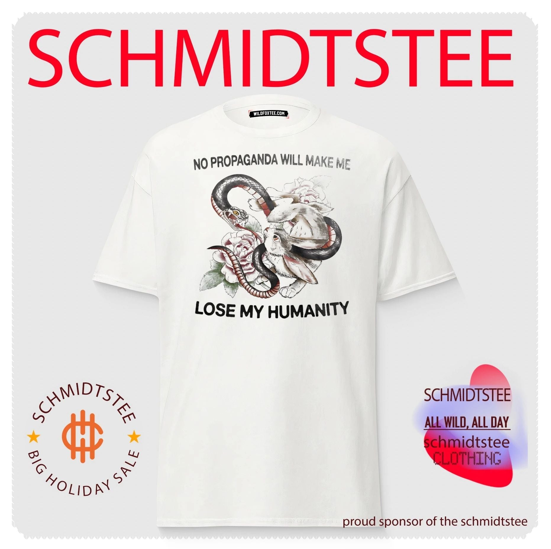 No Propaganda Will Make Me Lose My Humanity shirt