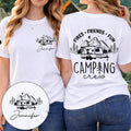 Camping Crew Fires Friends Fun - Personalized T Shirt
