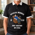 I'm Just Resting My Eyes - Personalized Polo Shirt