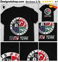 Nets Devils Yankees Jets New York team logo shirt