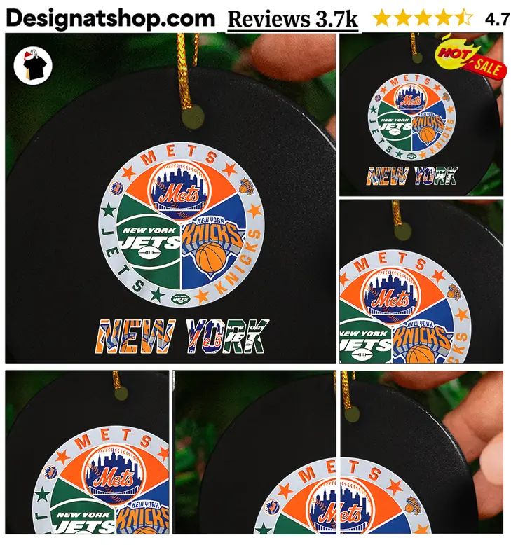 New York Mets Jets Knicks sports team shirt