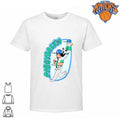 Piggybackn Baseball Players Long Hair Funny Cartoon Sports Fan Shirt