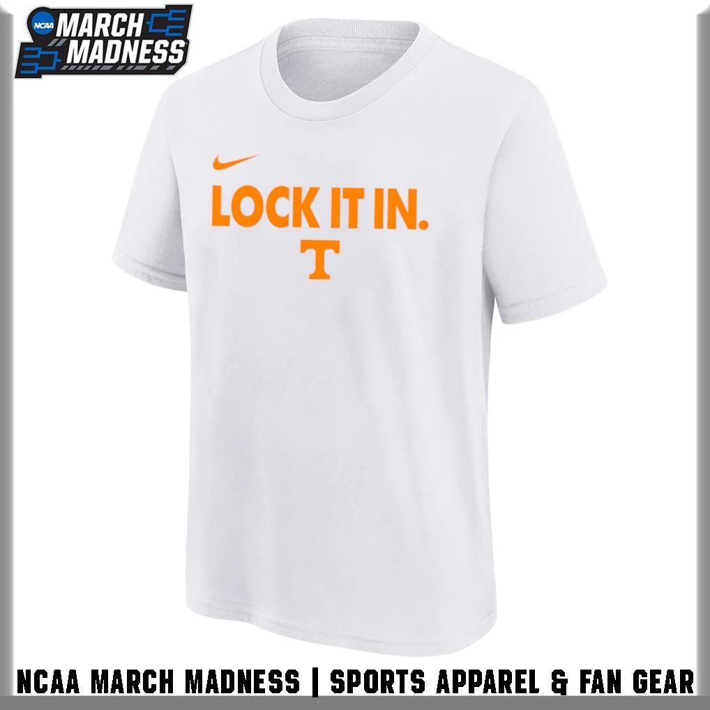 Tennessee Volunteers Lock It In 2026 NCAA Shirt