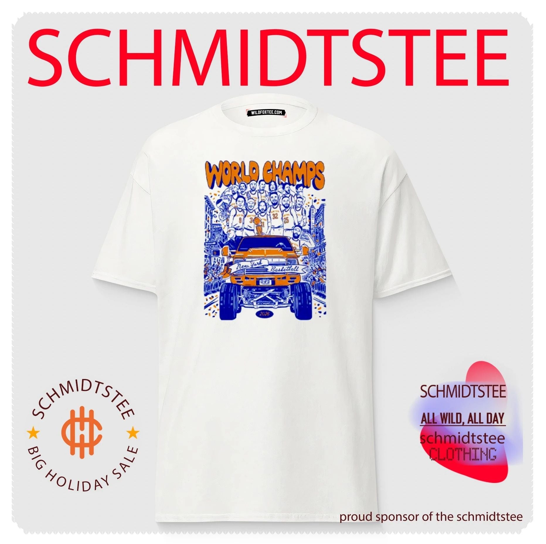 World Champs New York Basketball 2026 Championship Celebration shirt