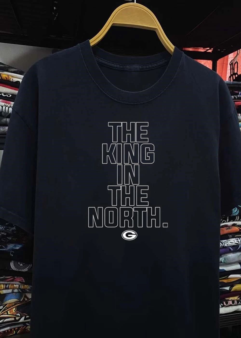 The King in the North Green Bay Packers shirt