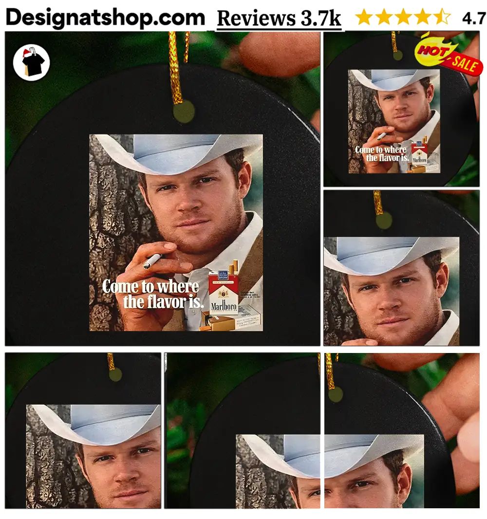 Sam Darnold Marlboro cigarette cowboy Come to where the flavor is shirt
