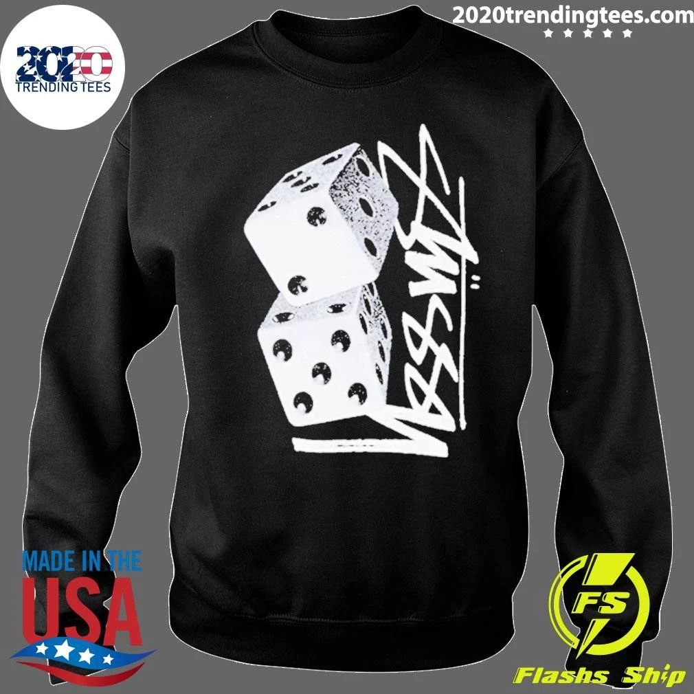 Pla Skateboarding Stussy Metal Dice Shirt