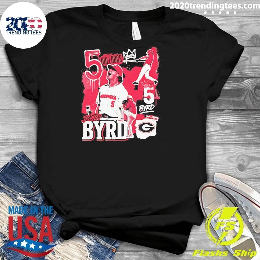 Georgia Bulldogs Justin Byrd Vintage Shirt
