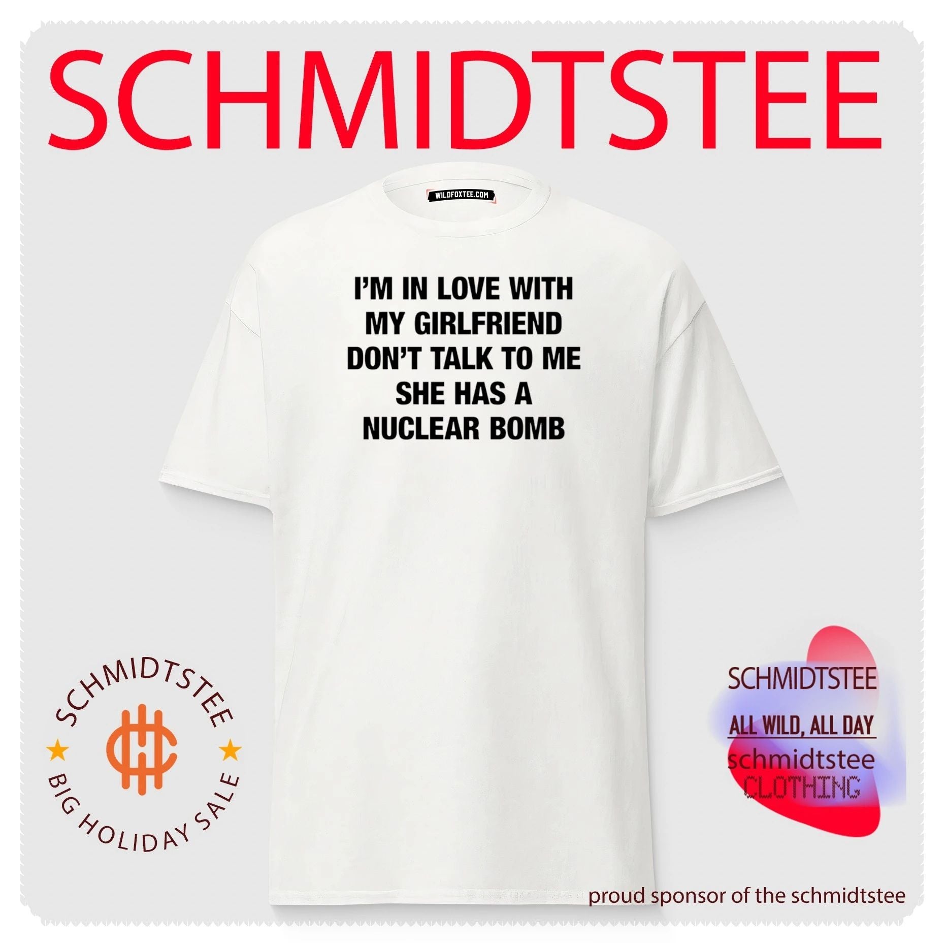 I’m in Love With My Girlfriend Don’t Talk to Me She Has a Nuclear Bomb shirt
