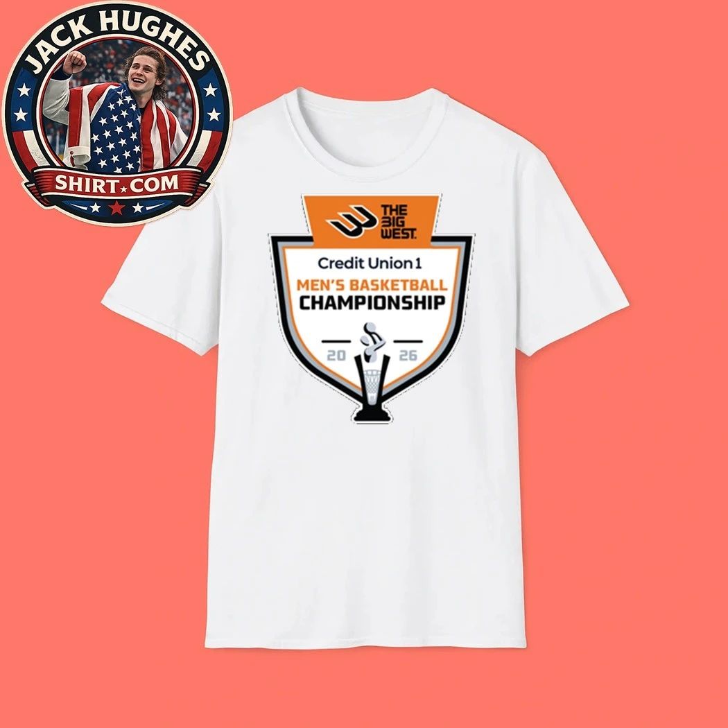 The Big West Credit Union 1 Men’s Basketball Championship 2026 Logo T-Shirt