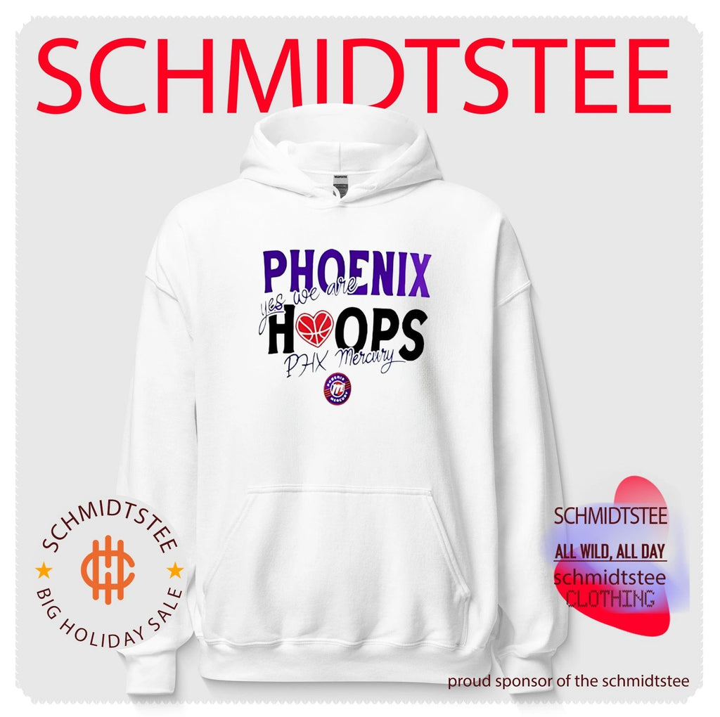Phoenix Mercury WNBA Hoops yes we are logo shirt