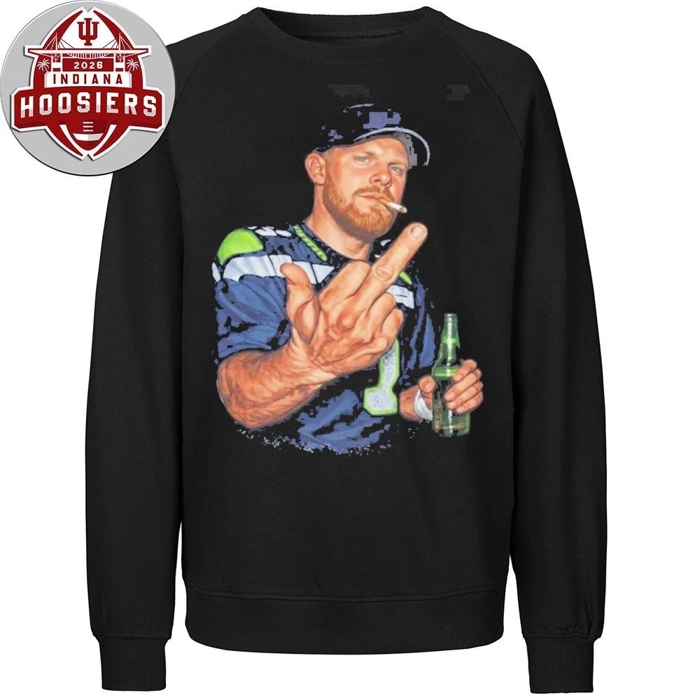 Seahawks Ernest Jones Sam Darnold Shirt Flipping The Bird