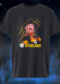 Steelers Fan Apparel Freddy Krueger Claw Slash Steelers shirt