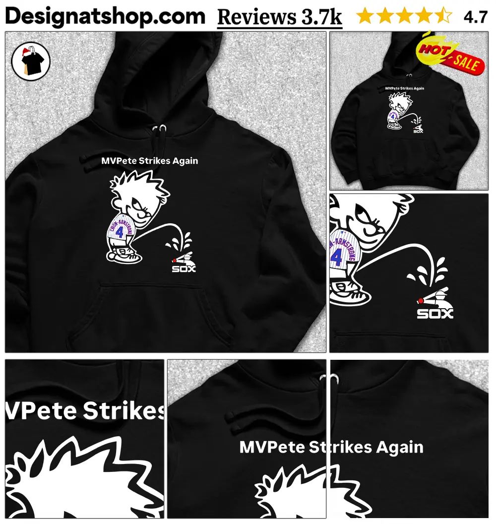 Pete Crow-Armstrong MVPete Strikes Again Calvin Peeing On Chicago Cubs shirt