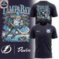 Tampa Bay Lightning x Duvin Beach Club Cabana 2026 Goalie T-Shirt