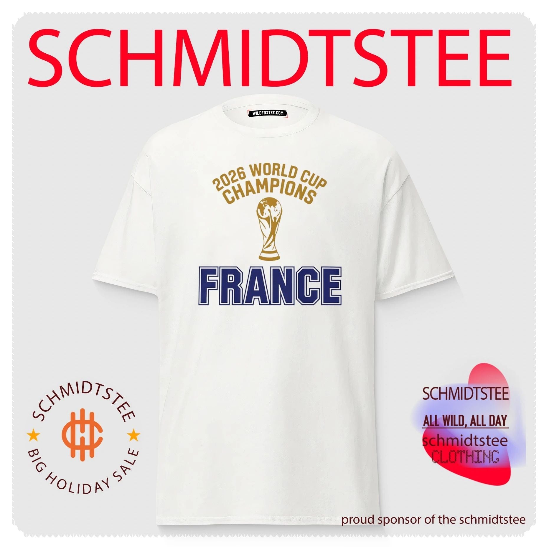 France 2026 World Cup Champions Soccer French Football shirt