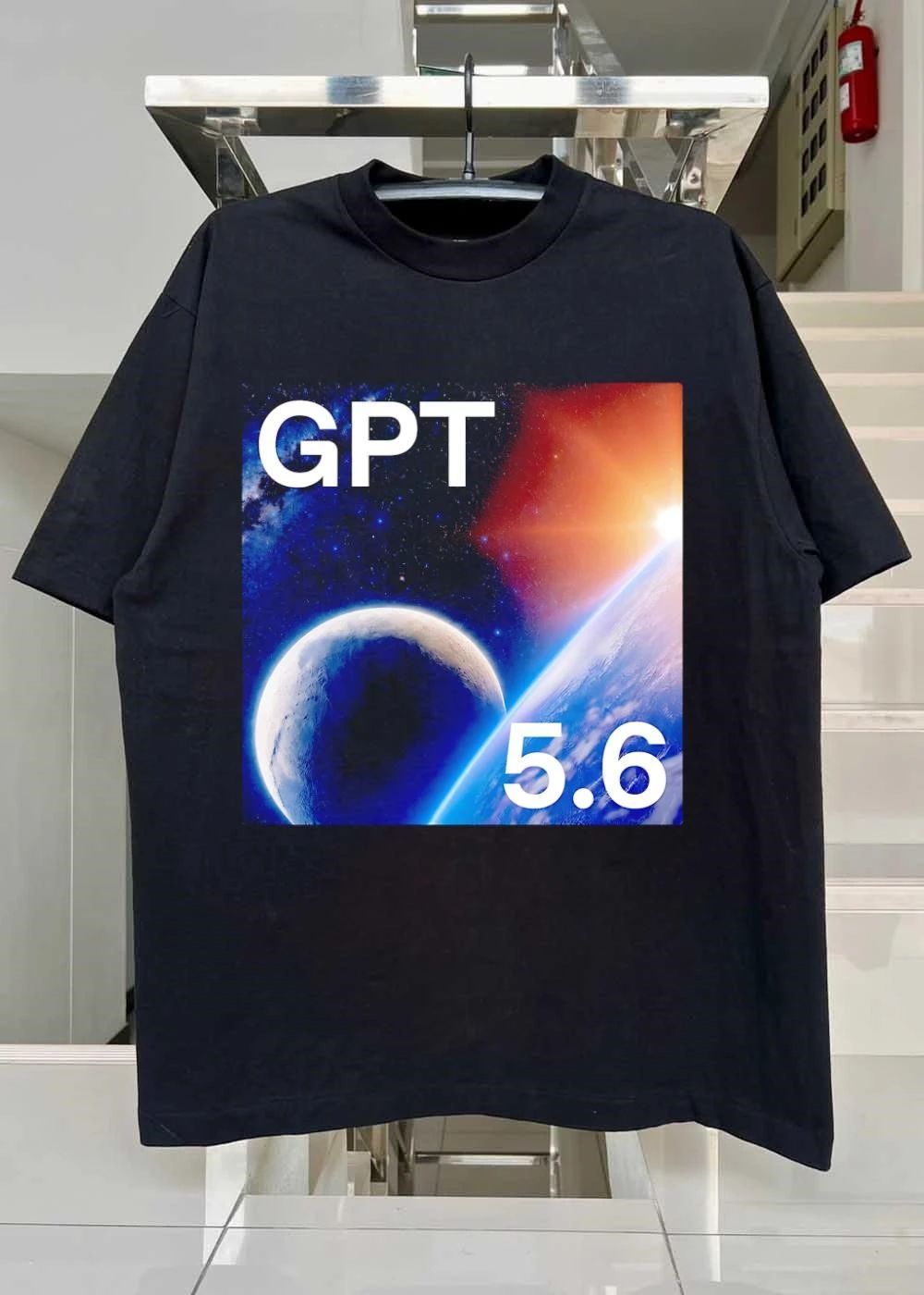 GPT 5.6 Space Planet Universe Graphic T-Shirt