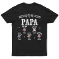America Blessed To Be Called Papa Nana - Personalized T Shirt