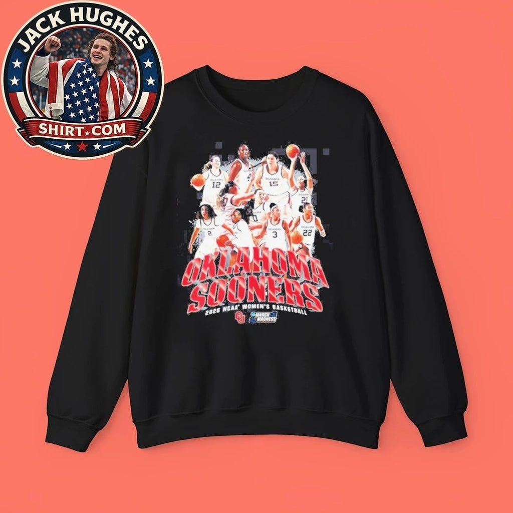 Oklahoma Sooners 2026 Ncaa Basketball March Madness Shirt