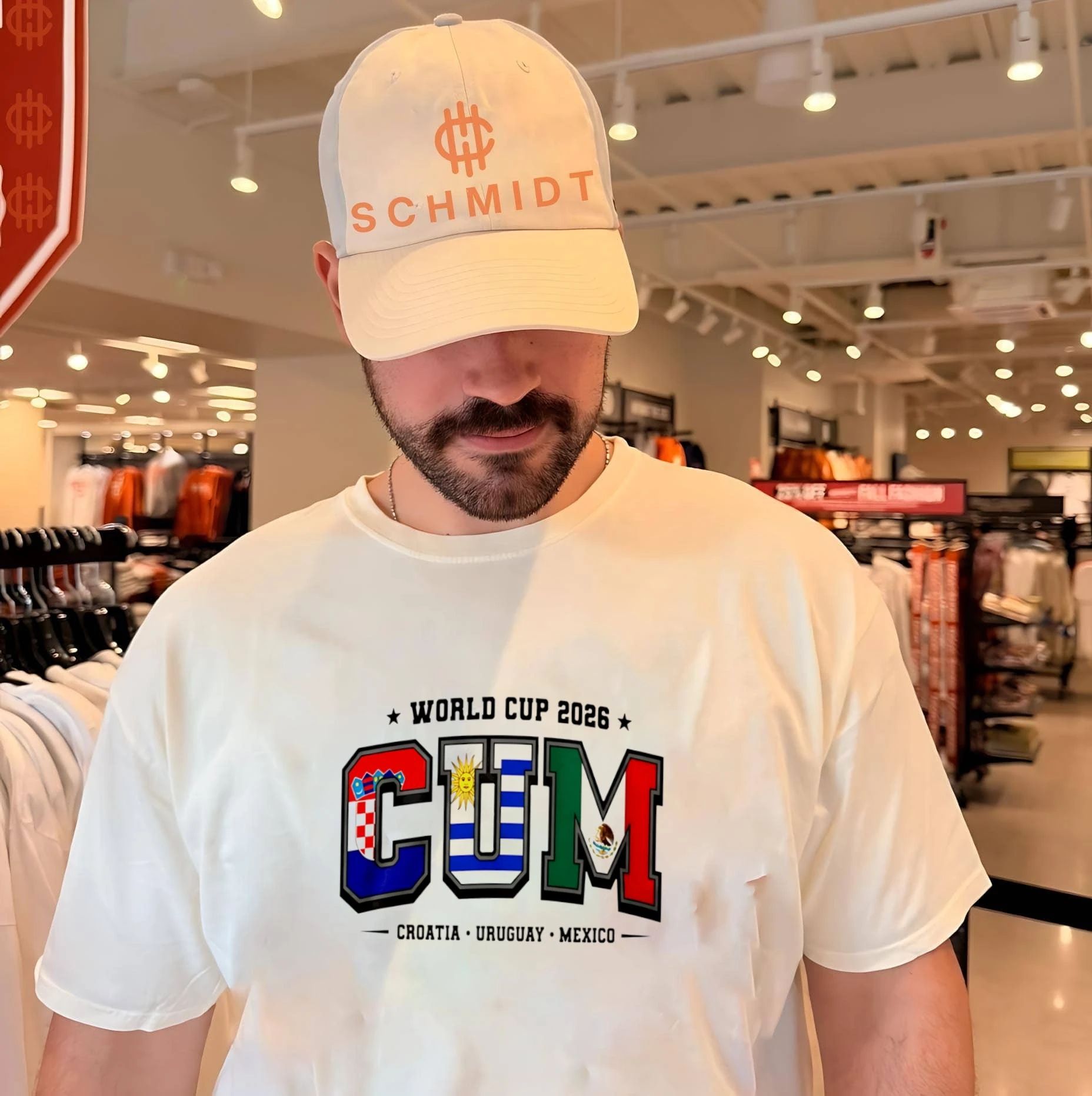 C U M World Cup 2026 Soccer Croatia Uruguay Mexico shirt