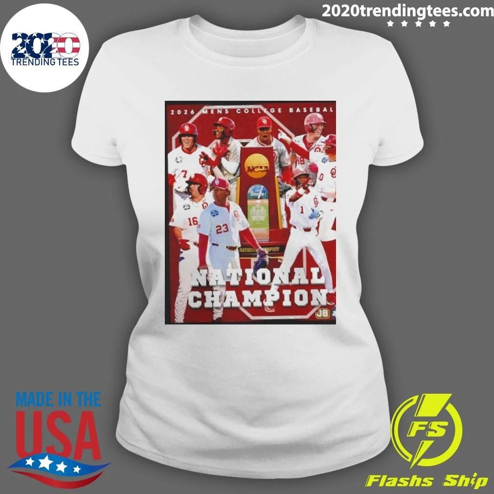 Oklahoma Sooners Mcws National Champions Poster 2026 Shirt