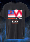 San Francisco Giants USA 1776-2026 American Flag Celebration T-Shirt