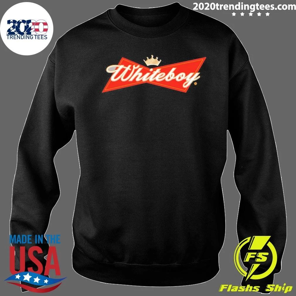 Whiteboy Logo Parody Funny Humor Shirt