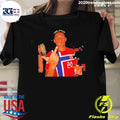 Antonio Nusa Norway National Football Team Middle Finger Shirt