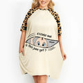 Excuse Me Is It Time Yet Pregnancy Announcement Expecting Mom Maternity - Personalized Women's Sleep Tee