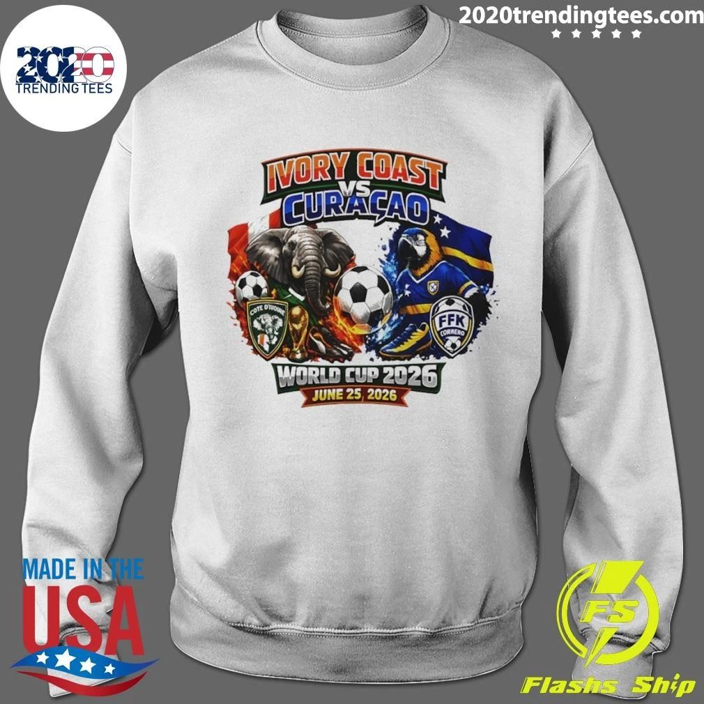 Ivory Coast Vs Curacao Soccer World Cup June 25 2026 Shirt