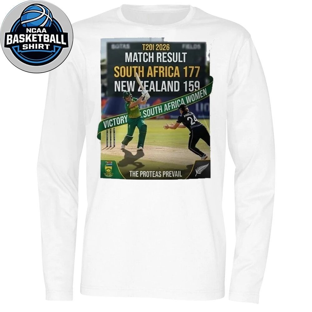 South Africa Women beat New Zealand Women at T20I 2026 Shirt