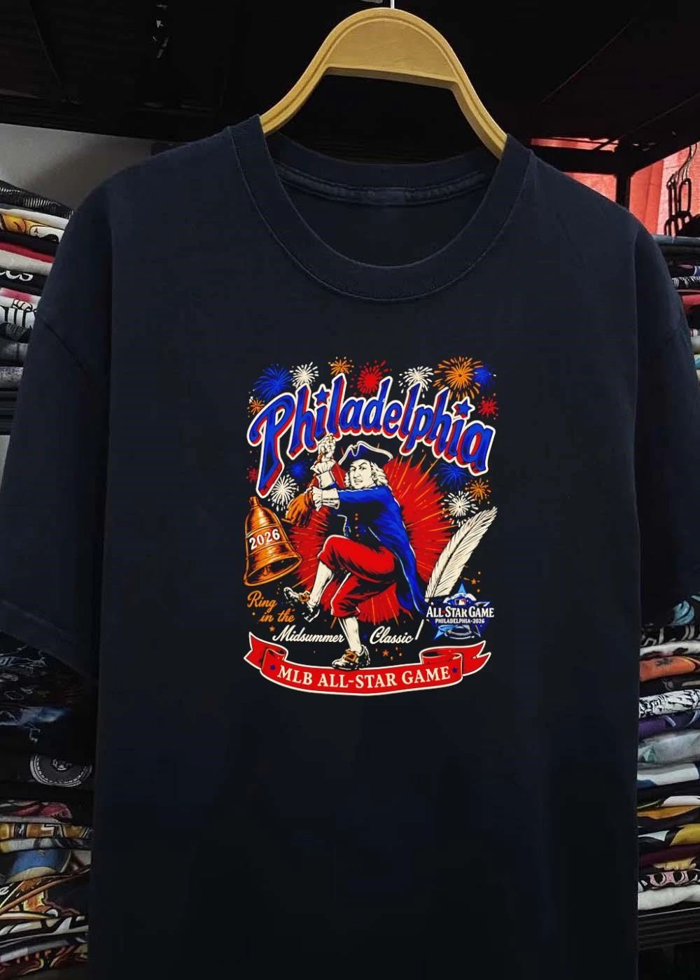 Philadelphia Midsummer Classic Ring in 2026 MLB ALL-STAR GAME T-Shirt