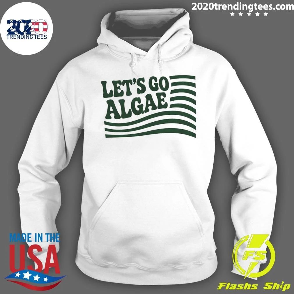 Let’s Go Algae Reflecting Pool Green Again Liberal Protest Team Algae Shirt