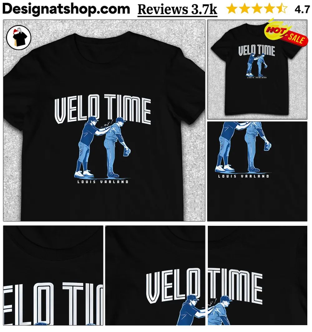 Louis Varland The Velo Slap Toronto baseball shirt