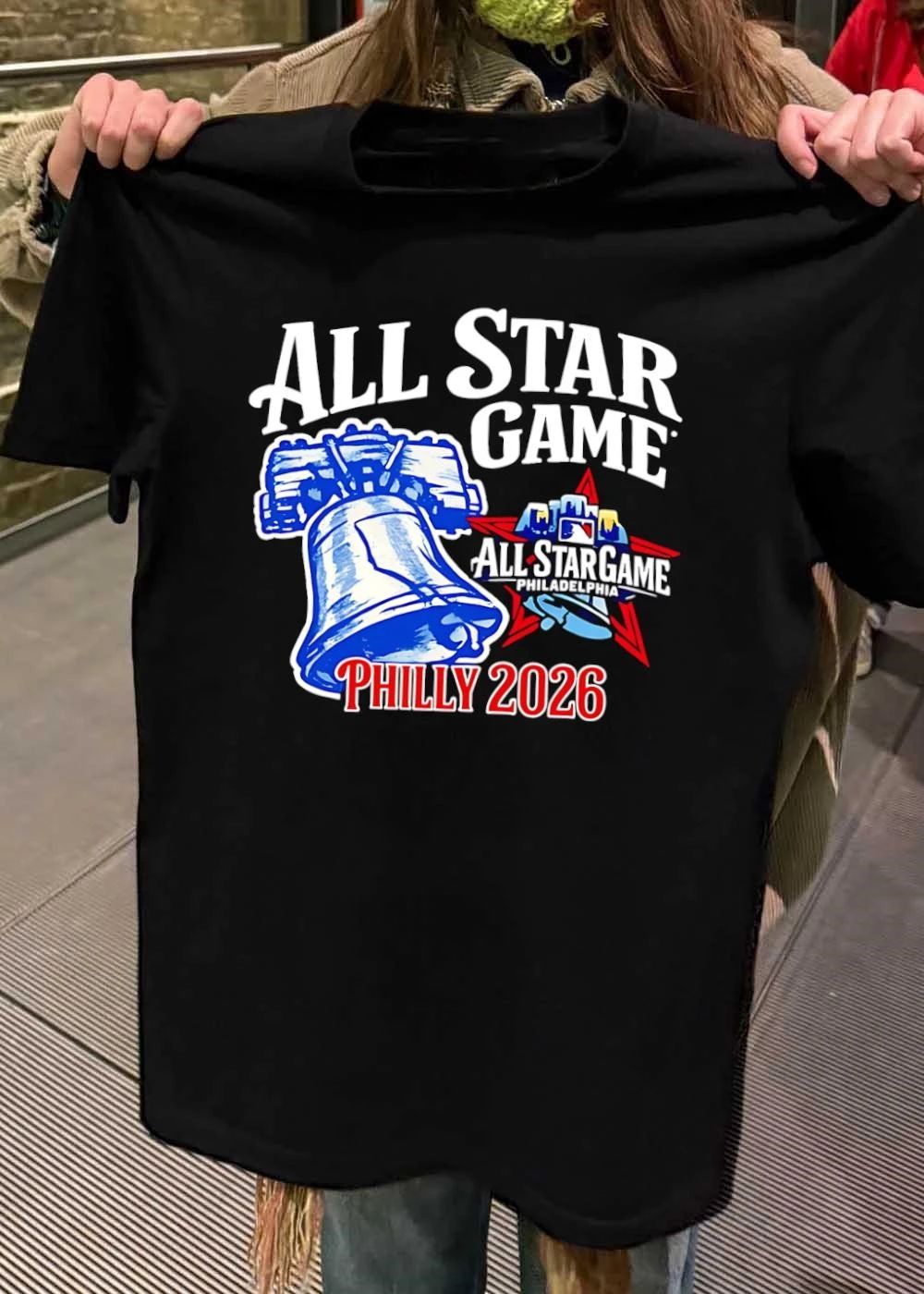 MLB All Star Game Philly 2026 Liberty Bell Baseball T-Shirt