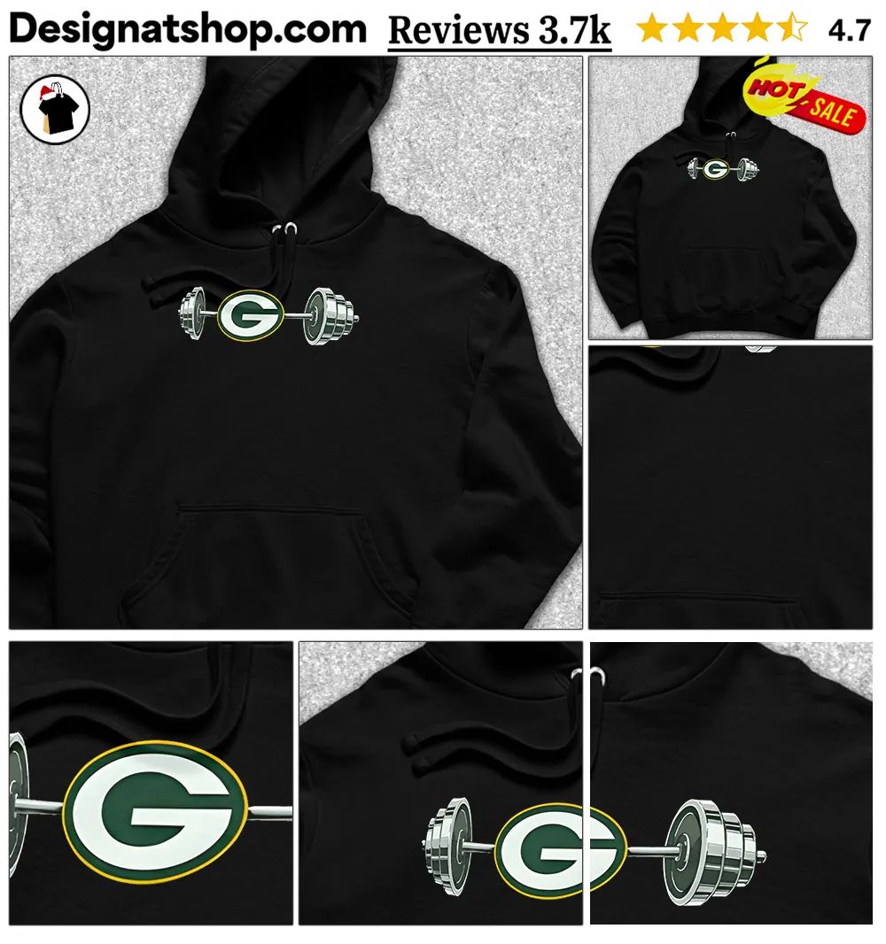 Packers Barbell Green Bay Football Weightlifting Spirit Of True Champions Shirt