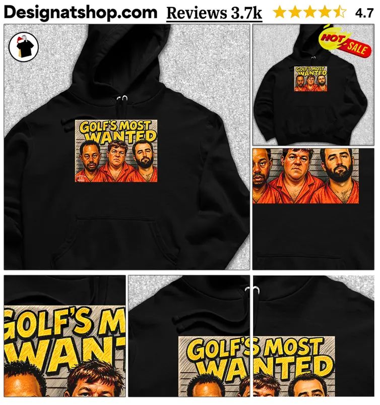 Golf’s Most Wanted Mugshot Trio Graphic shirt