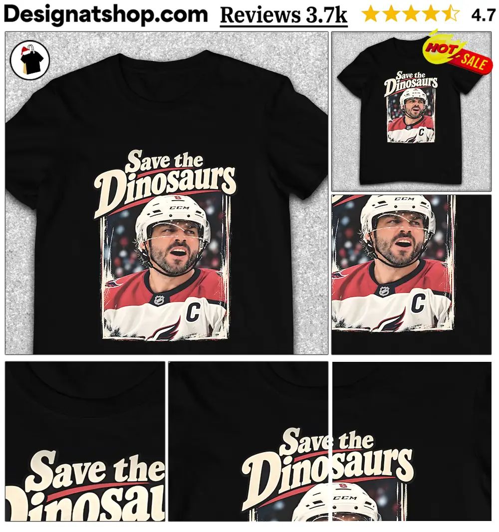 Scott Hunter save the dinosaurs shirt