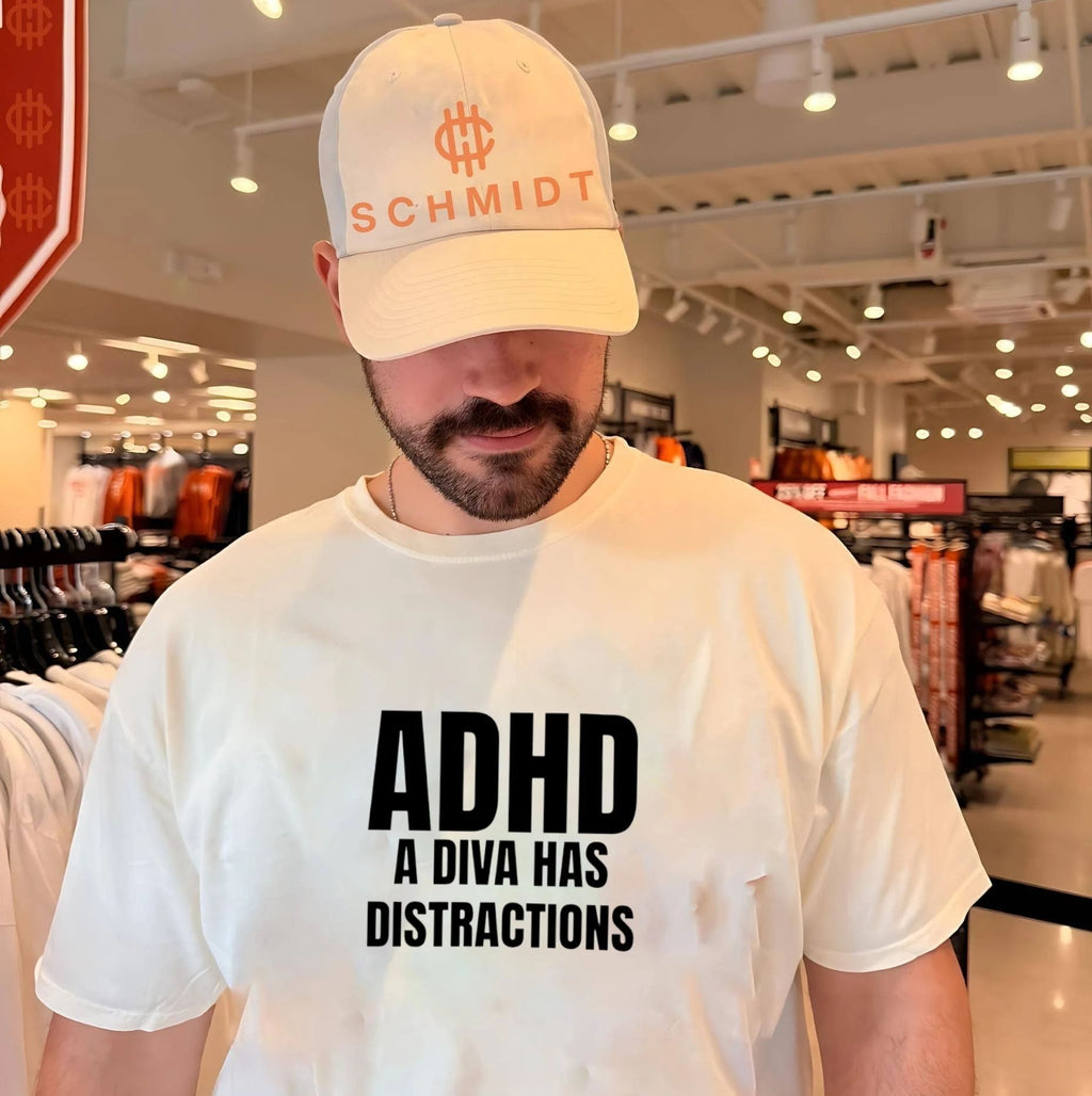 ADHD – A Diva Has Distractions neurodivergent shirt